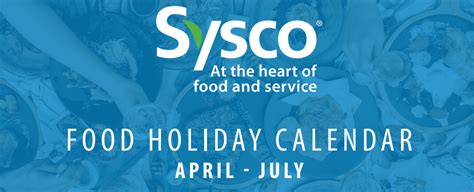 Sysco Holiday Calendar 2022
